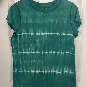 Teal Tie Dye Universal Thread Womens/Teen T-shirt